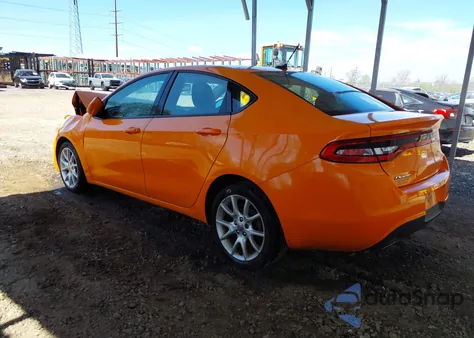 2013 Dodge Dart Sxt from USA, damaged, VIN 1C3CDFBAXDD338437